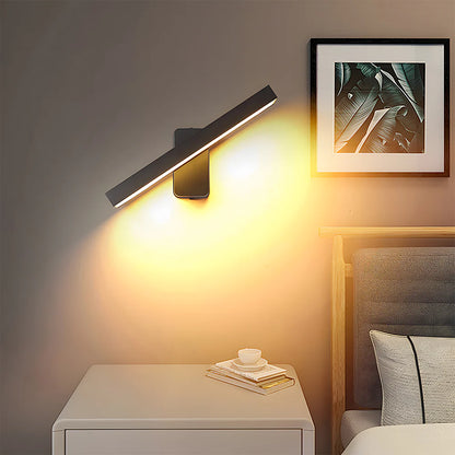 Retro IP65 Verstelbare Zwarte LED Buitenwandlamp
