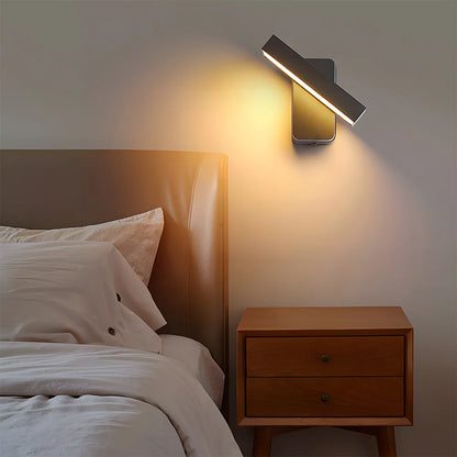 Retro IP65 Verstelbare Zwarte LED Buitenwandlamp