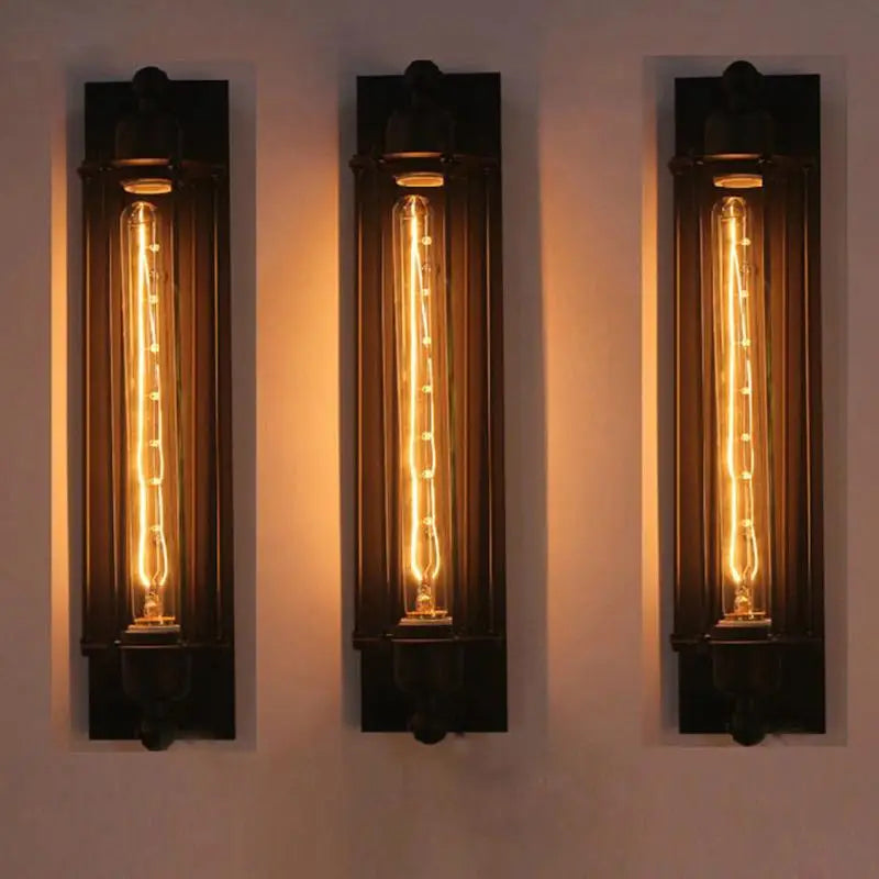 Retro Industriële Roestvrij Staal LED Wandlamp