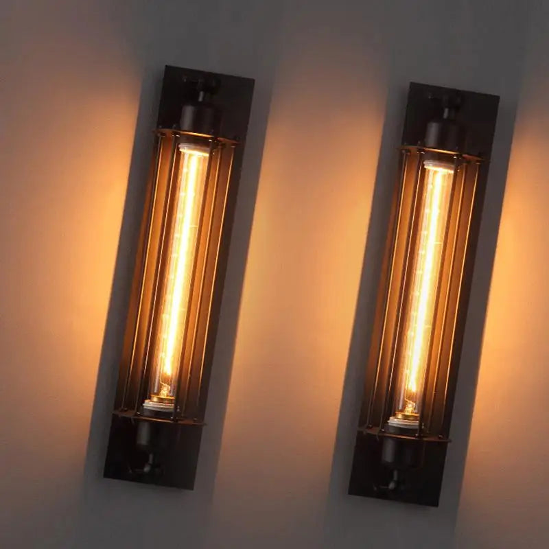 Retro Industriële Roestvrij Staal LED Wandlamp