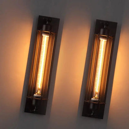 Retro Industriële Roestvrij Staal LED Wandlamp