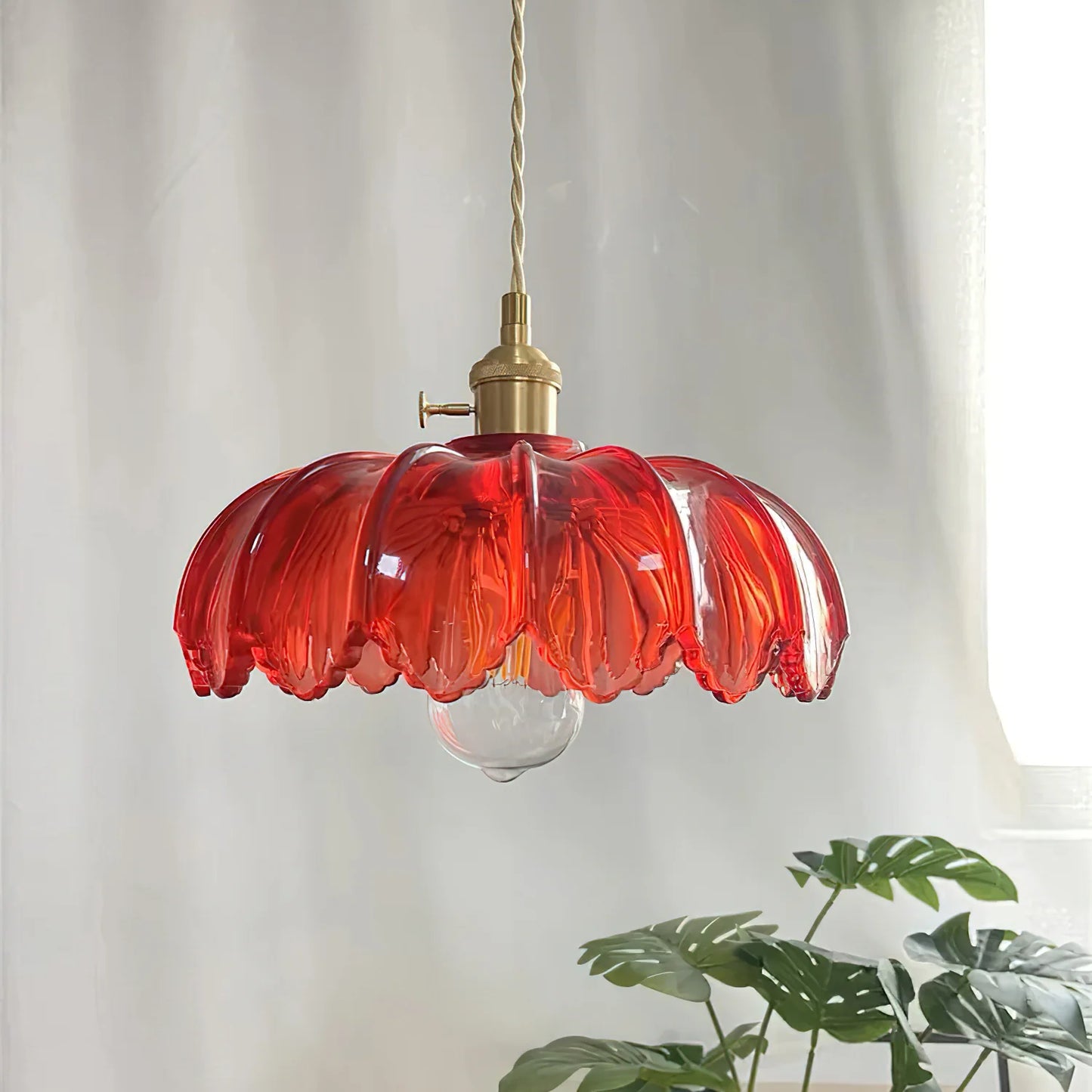 Vintage Charme Retro Bloem Hanglamp