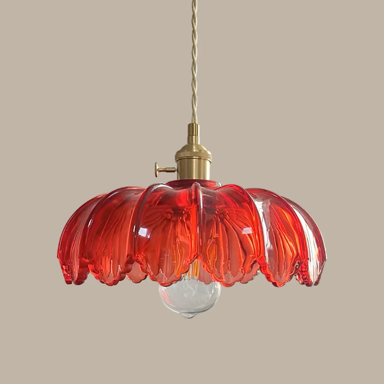 Vintage Charme Retro Bloem Hanglamp