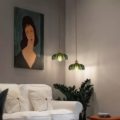 Vintage Charme Retro Bloem Hanglamp