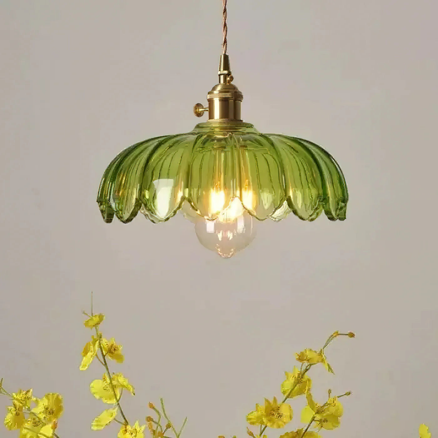 Vintage Charme Retro Bloem Hanglamp