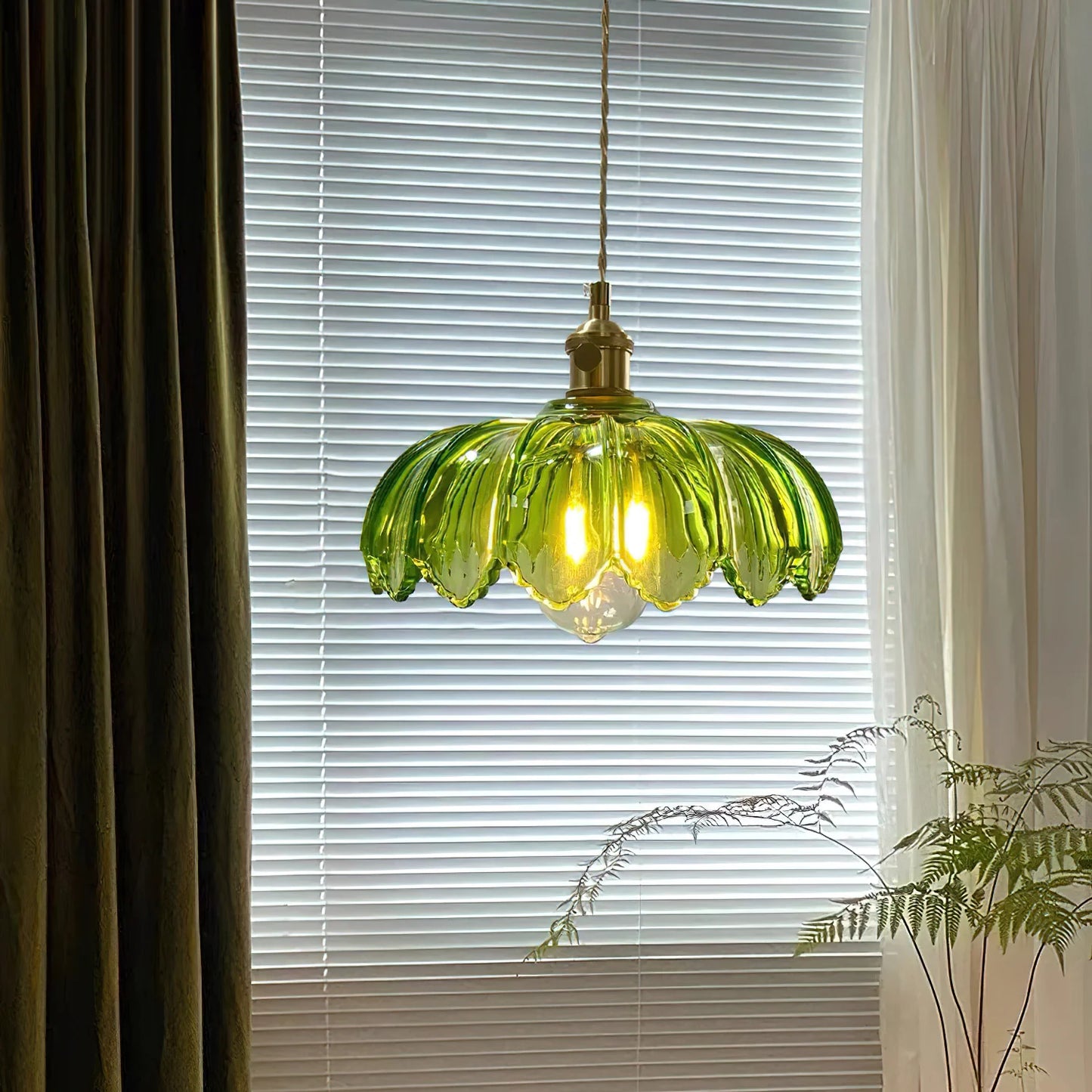Vintage Charme Retro Bloem Hanglamp
