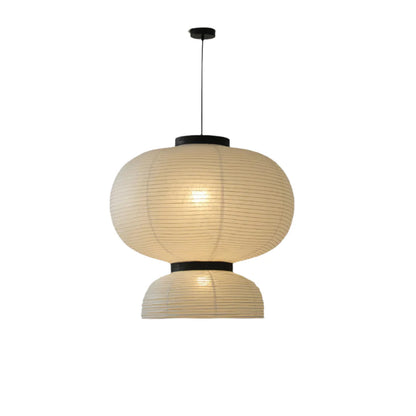 Moderne Japandi Hanglamp van Rijstpapieropy