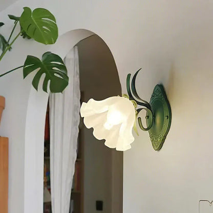 Moderne Lilië Bloem Wandlamp