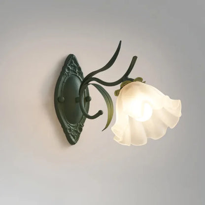 Moderne Lilië Bloem Wandlamp