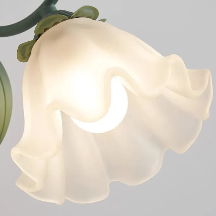 Moderne Lilië Bloem Wandlamp