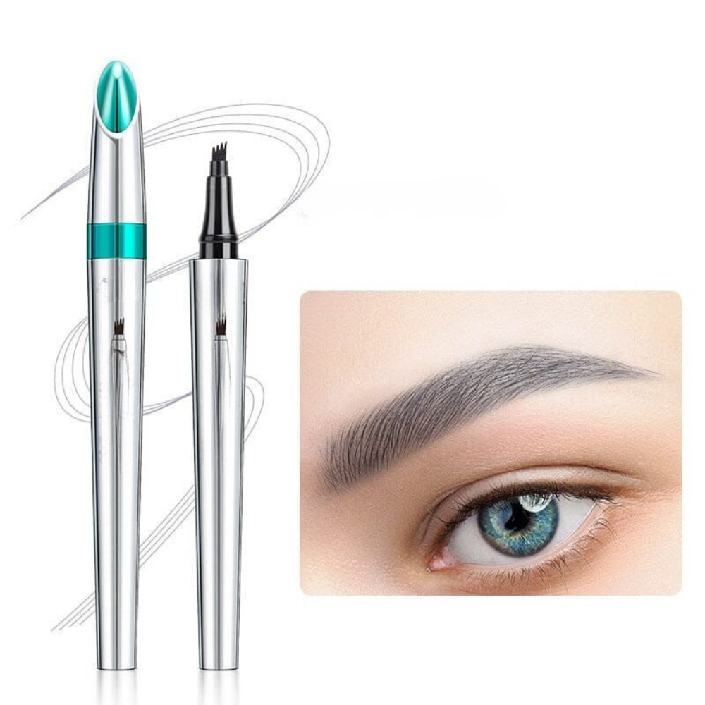 Wenkbrauw Make-up Microblading Pen 4-Punt Tip Waterdicht