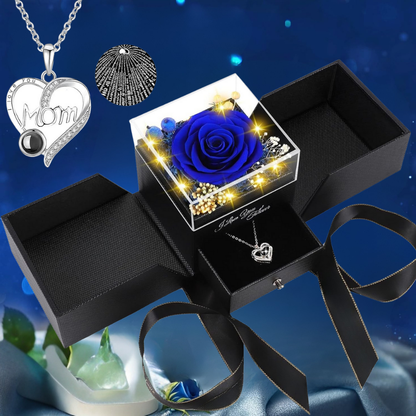 Rozen Cadeau Box Eeuwige Roos LED Verlichting