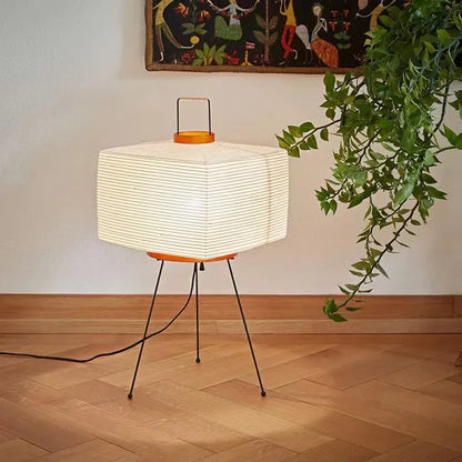 Japanse Rijstpapier Verticaal Staande Lamp