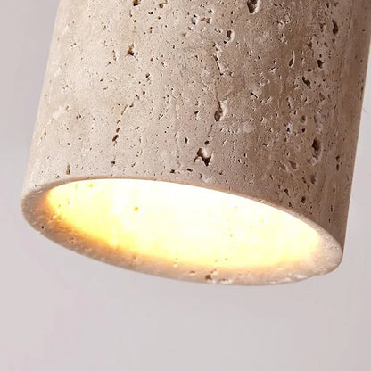 Moderne Verfijnde Travertin Plafondlamp
