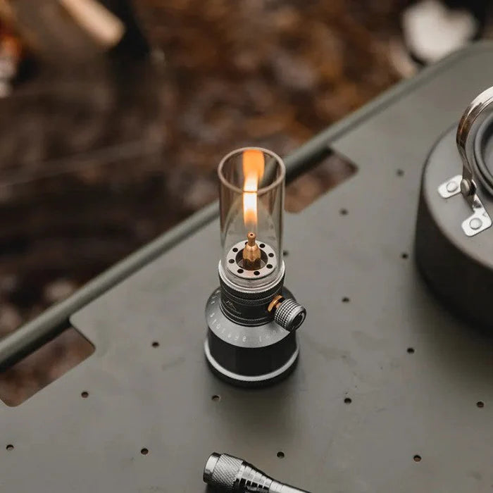 AlpenGlow Vintage Buitan Kampeerlamp
