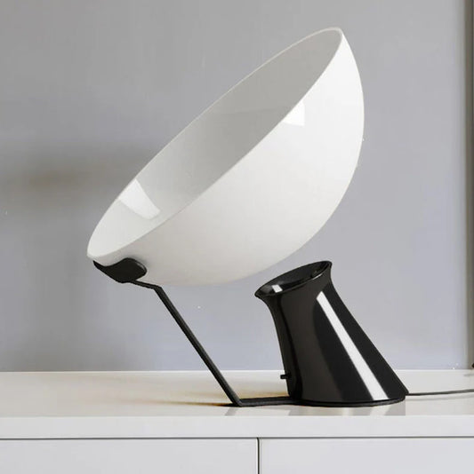 Italiaanse Design Tafellamp van Acryl & Metaal