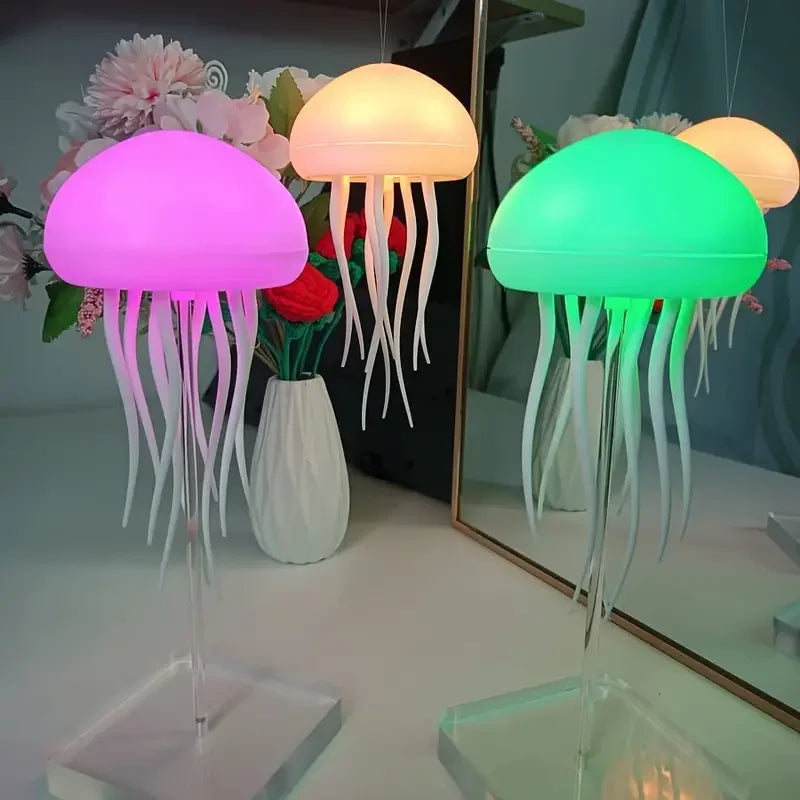 Artistieke Jellyfish Tafellamp met Betoverende Lichts