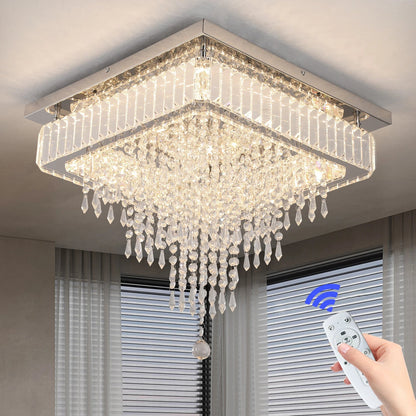 Luxe Kristallen Dimbare LED Plafondlamp