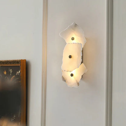 Petra Elegante Wandlamp met Alabaster Afwerking