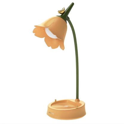 Moderne Bloem LED Tafellamp met Aanraaksensor