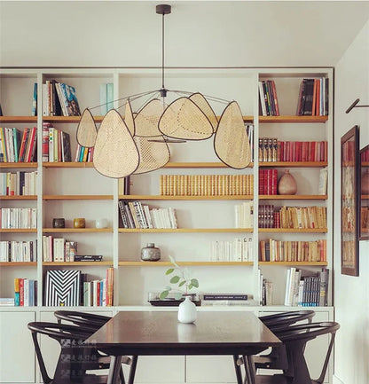 Natuurlijke Ratta Handgeweven Hanglamp