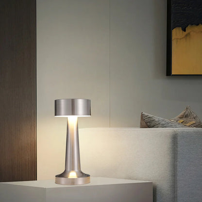 Draagbare Metalen LED Draadloze Tafellamp met Aanraakbediening