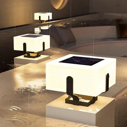 Moderne Zonne-Energie RVS Tuinlamp