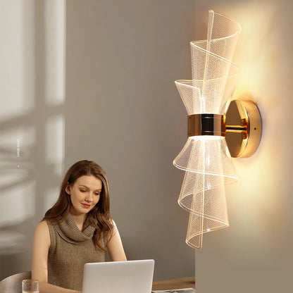 Moderne & Luxueuze Acryl LED Wandlamp