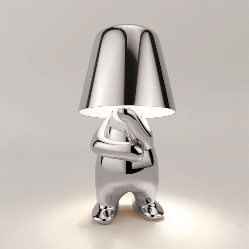 Mistero Gouden Zilver Sculpturale Tafellamp