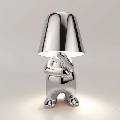 Mistero Gouden Zilver Sculpturale Tafellamp