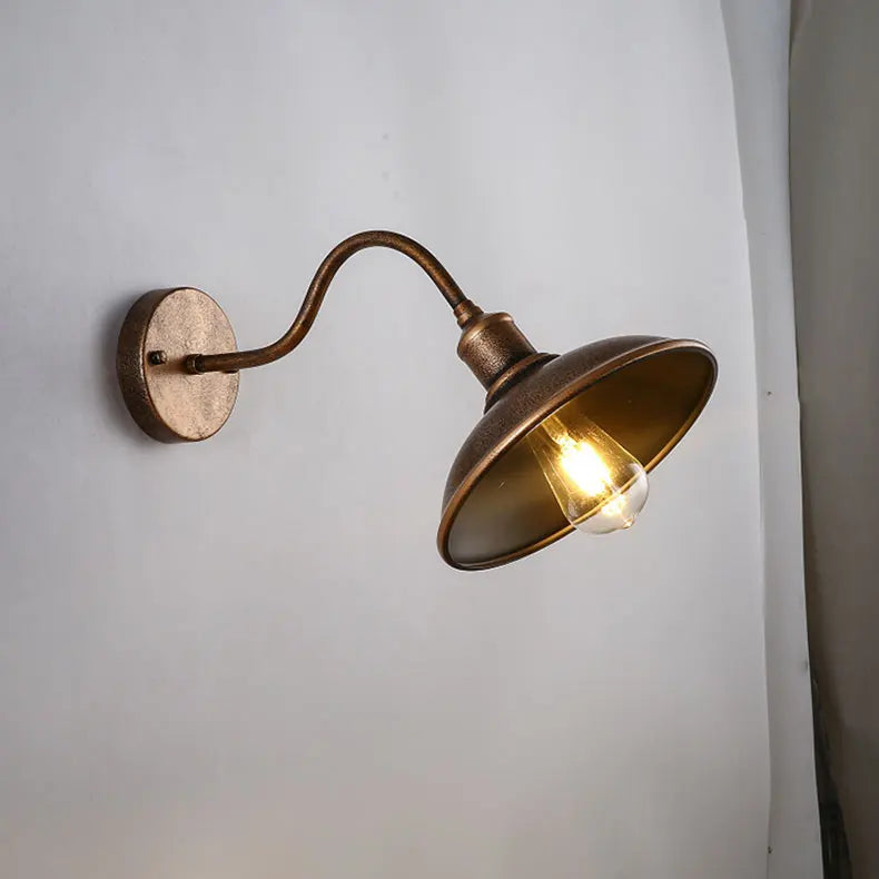 Komvormige IJzeren IP65 Waterdichte Buiten Wandlamp