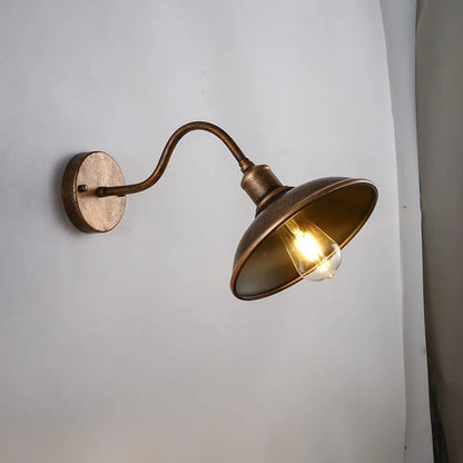 Komvormige IJzeren IP65 Waterdichte Buiten Wandlamp