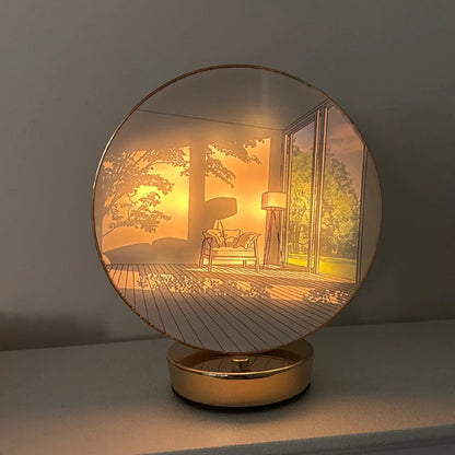Creatieve Artistieke Bolvormige Tafellamp