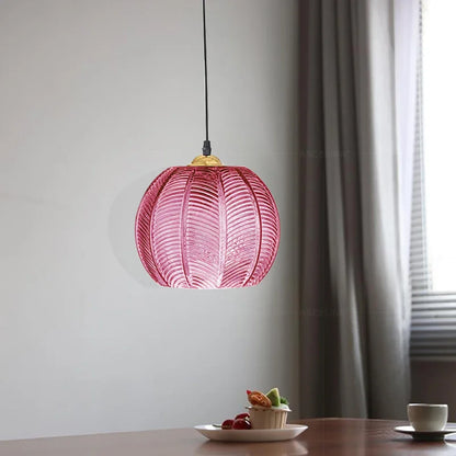 Retro LED Hanglamp van Ijzer en Glas