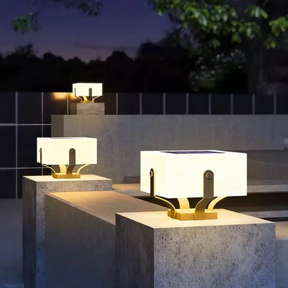 Moderne Zonne-Energie RVS Tuinlamp