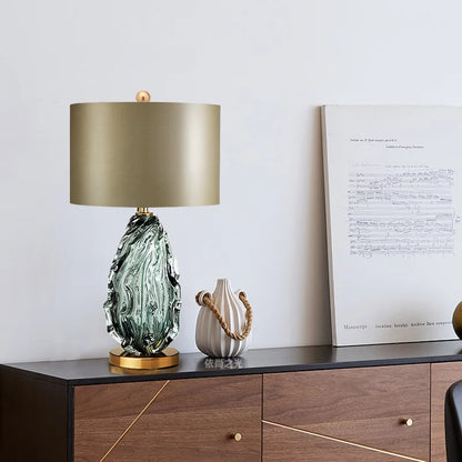 Moderne Stijlvol Oversized Glazen Tafellamp