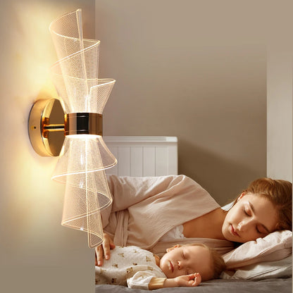 Moderne & Luxueuze Acryl LED Wandlamp