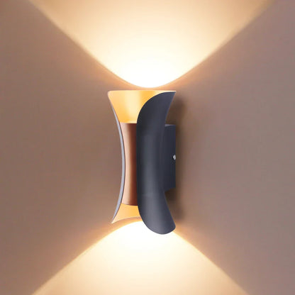Moderne Up & Down Buitenwandlamp met COB Technologie