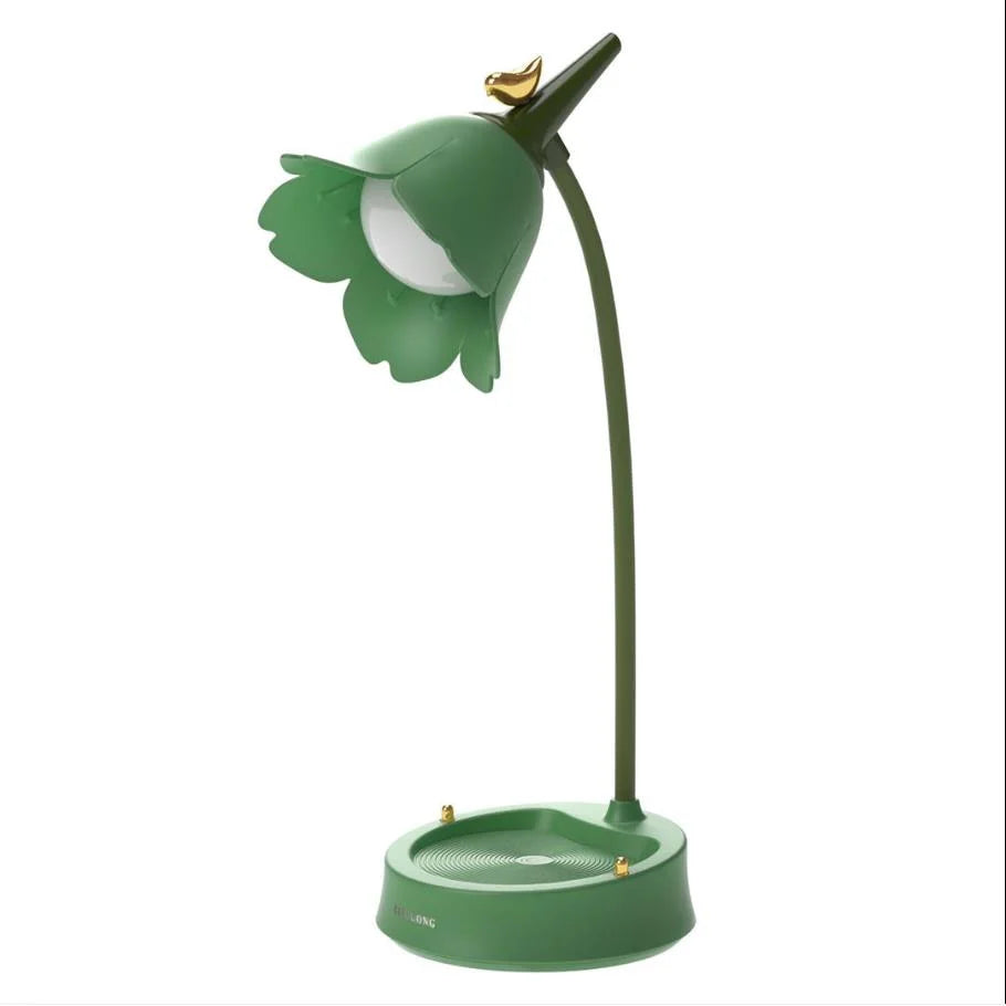 Moderne Bloem LED Tafellamp met Aanraaksensor