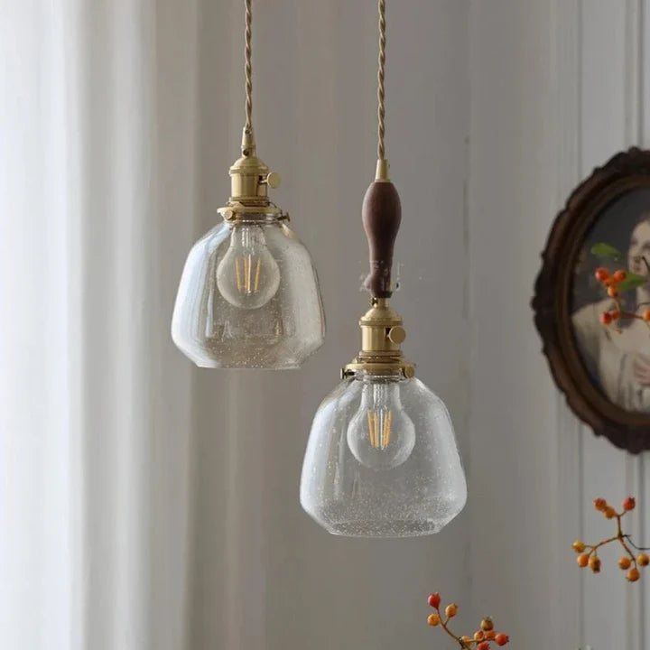 Nostalgia Luxe Vintage Glazen Hanglamp