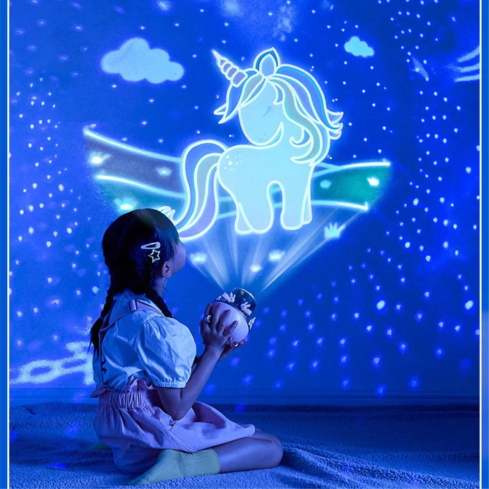 Magische Konijnen LED Nachtlamp Projector