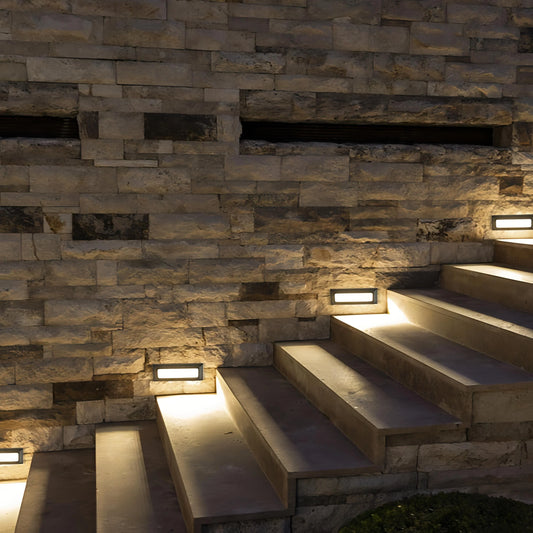 Luxe Weerbestendig Rechthoekige LED  Buitenwandlamp