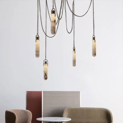 Yadira Marmer Luxe Chandelier Verlichting