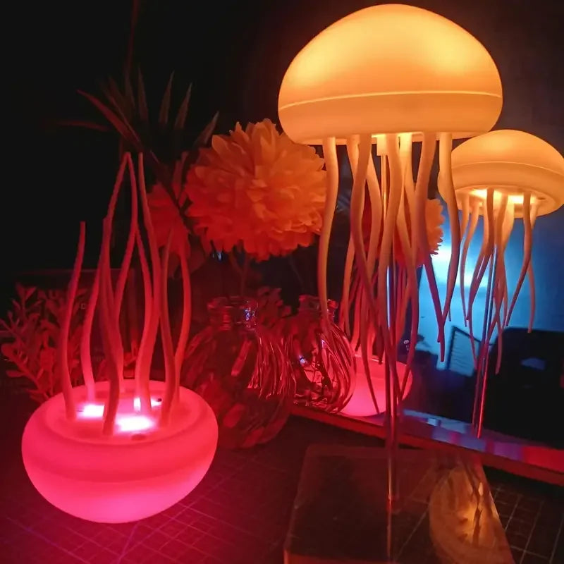Artistieke Jellyfish Tafellamp met Betoverende Lichts