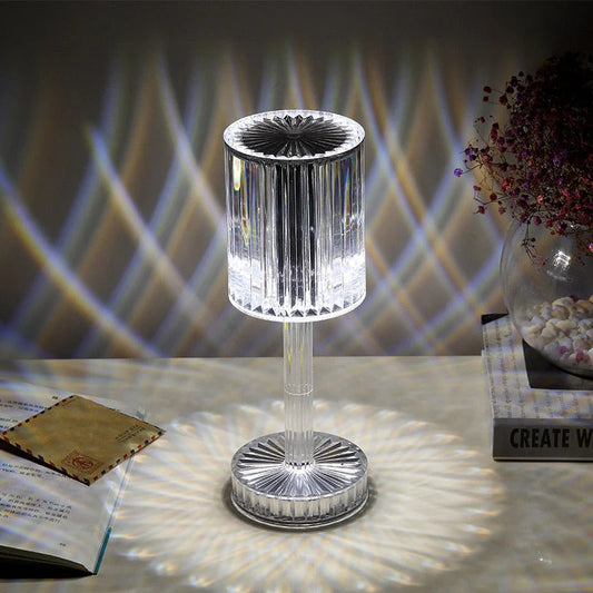 Kristallen luxe Diamond Touch Tafellamp