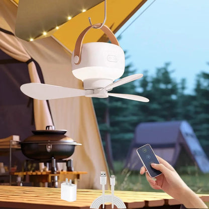 Luxe Plafondventilator met LED Verlichting