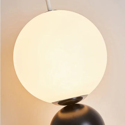 Bauhaus Stapelbal Authentieke Kalebas Vloerlamp