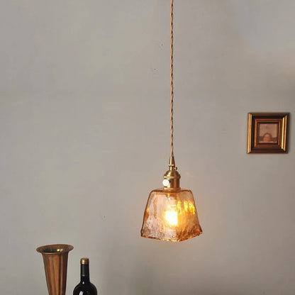 Vintage Goud Metalen Retro LED Hanglamp