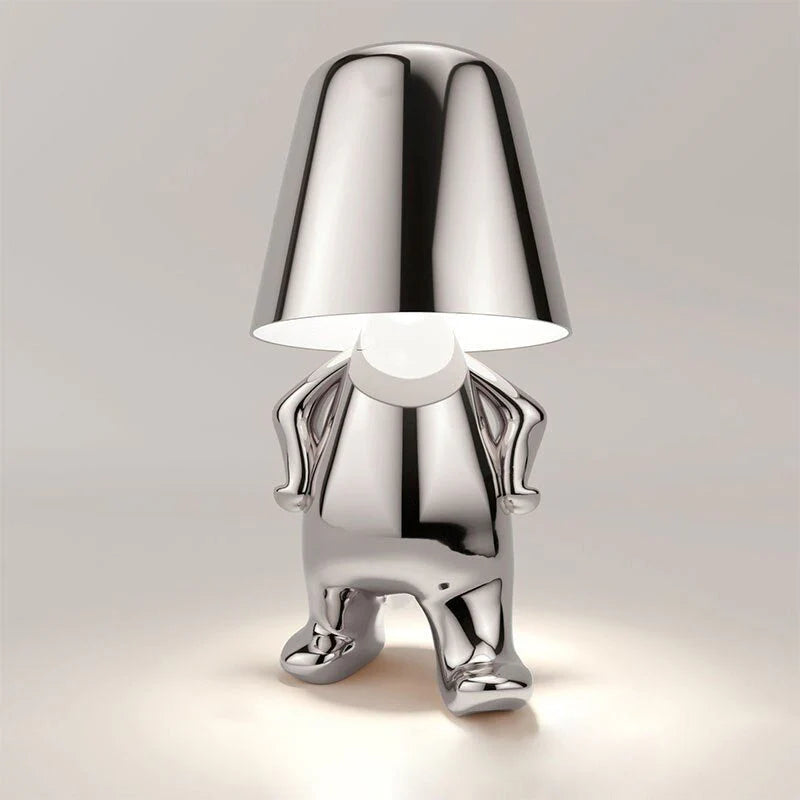 Mistero Gouden Zilver Sculpturale Tafellamp