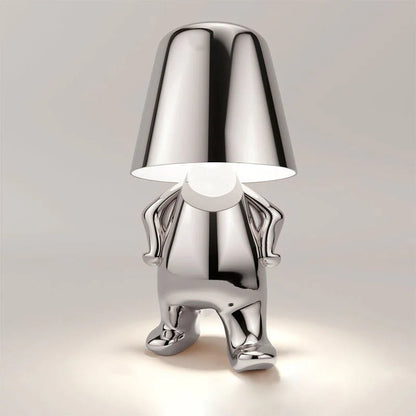 Mistero Gouden Zilver Sculpturale Tafellamp